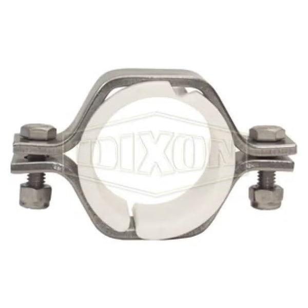 0.5 in PIPE SIZE HEX HANGER W/SLEEVE 304