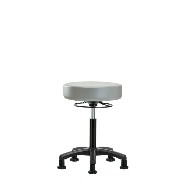 Med Bench Mini-Stool, Vinyl, Glides, Dov