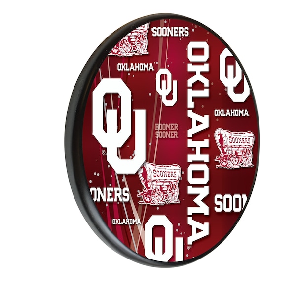 Oklahoma University 13" Solid Wood Sign