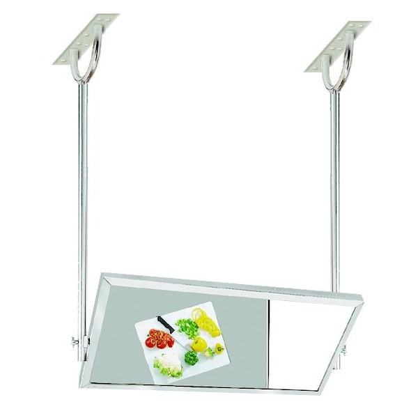 Tilting Demo Mirror ceiling mounted glass mirror 50-1/2 in.W x 25-1/2 in.H