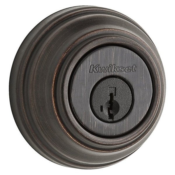 Deadbolt, 1 Grade, Keyed Alike Key, Steel, Venetian Bronze, 238 x 234 in Backset, KW1, K4 Keyway