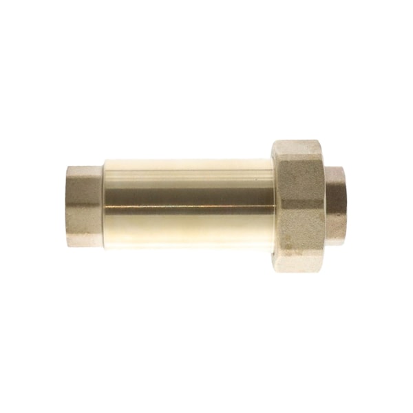Dual Check Valve, Brass, 1/2"