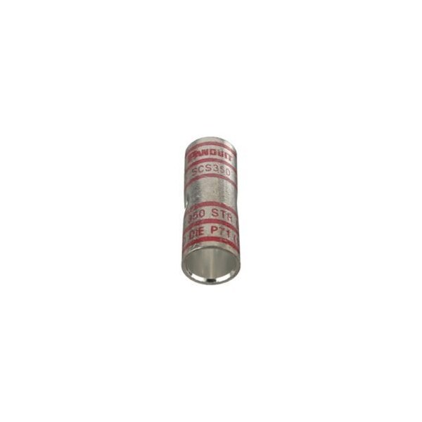 Crimp Wire Connector, 350 kcmil Max, Red, 35 kV