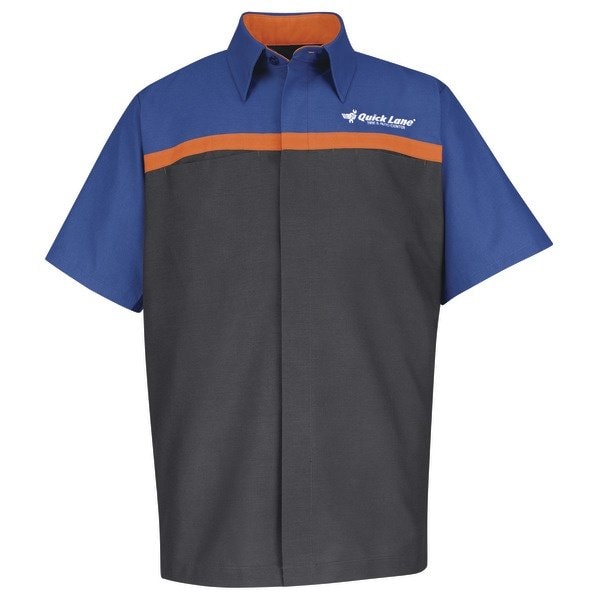 U Ss Quicklane Tech Shirt-Ch/Rb/Or, 3XL