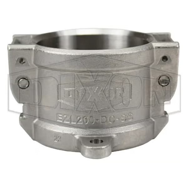 EZLink Type DC Armless Cam and Groove Dust Cap with Buna-N Gasket/Gasket Seal, 2 in, 316 SS