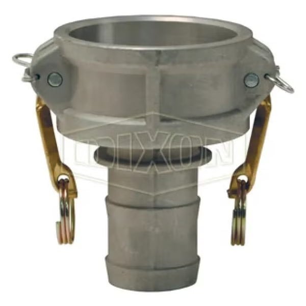 Type-C Cam and Groove Reducing Coupler, 5 x 4 in Nominal, Female Coupler x Hose Shank End Style, Alu
