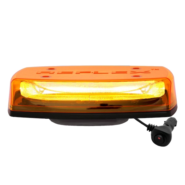 Reflex LED Minibar, 11", Vac Mount, Amber