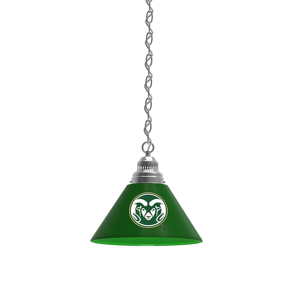 Colorado State Pendant Light, Chrome Fixture