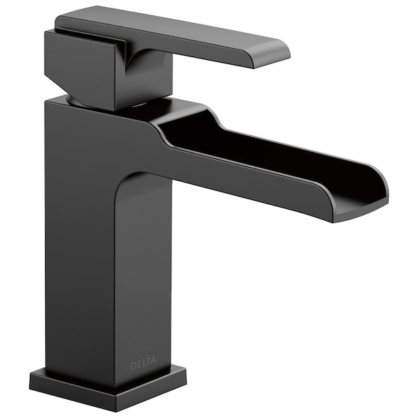 1 or 3-hole 4" installation Hole Centerset Lavatory Faucet, Matte Black