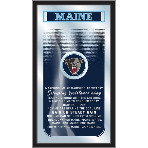 Maine 26" x 15" Fight Song Mirror