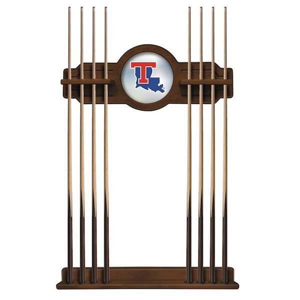 Louisiana Tech Cue Rack in Chardonnay Finish