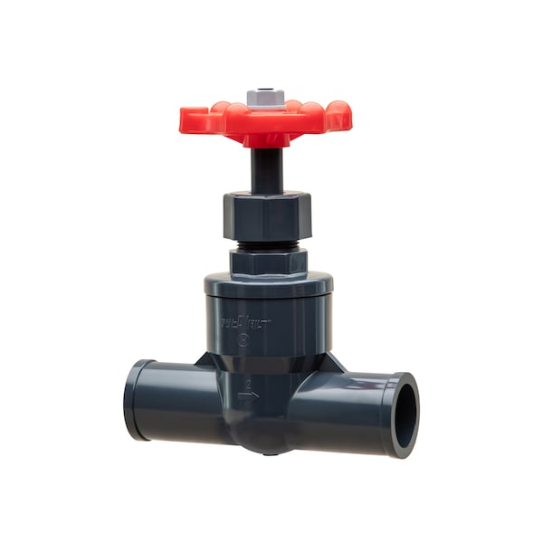 Valve, Globe, 1", PVC, Socket