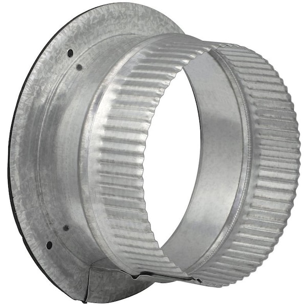 Duct TakeOff, 314 in L, 712 in W, 6 in Duct, 30 ga Gauge, Steel, Galvanized