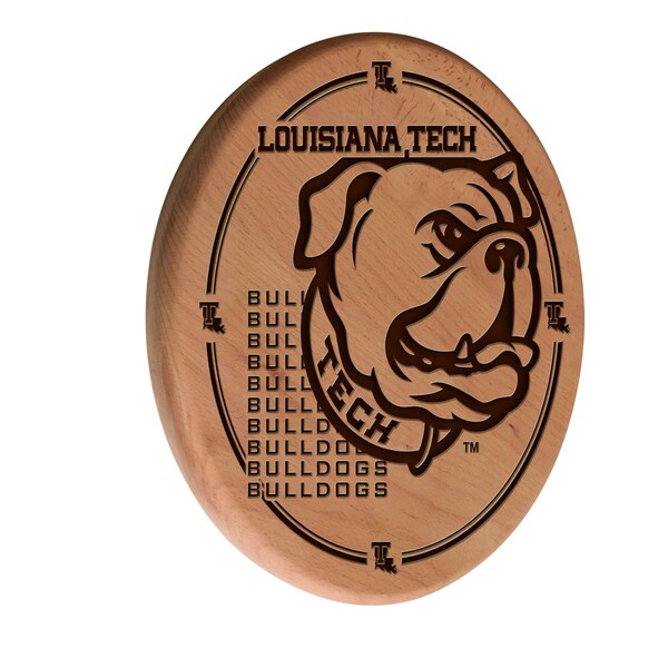 Louisiana Tech University 13" Laser Engraved Solid Wood Sign