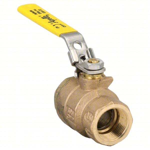 1" FNPT Bronze Ball Valve 2-Way