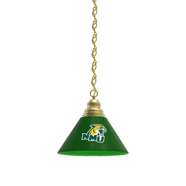 Northern Michigan Pendant Light, Brass Fixture