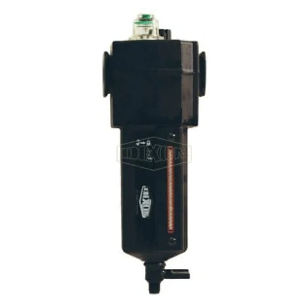 1 Series Standard Oil-Fog Lubricator with Sight Glass, 1/2 in Port, 192 SCFM Flow Rate, Aluminum Bow