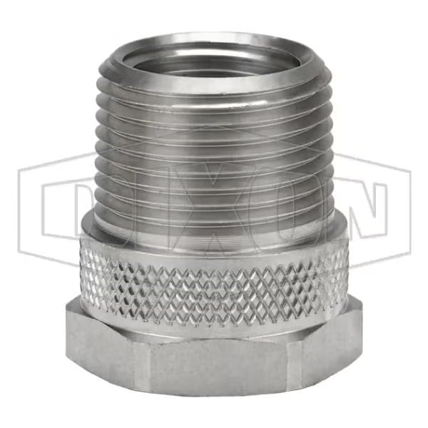 RMA The Right Connection Garden Hose Adapter, 3/4-11-1/2 x 3/4 in Nominal, 303 SS, Domestic