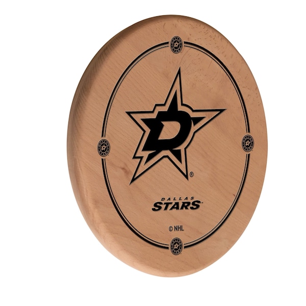 Dallas Stars 13" Laser Engraved Solid Wood Sign