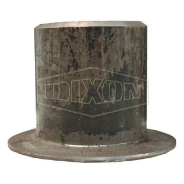 King Weld-To-Metal Hose Nipple, 1-1/2 in Nominal, Carbon Steel, Plated, Domestic