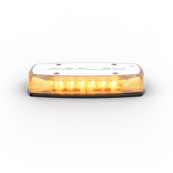 Reflex Beacon, Clear Lens, Amber LEDs