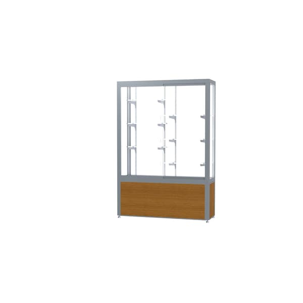 Display Case 48x66x16, White, Satin