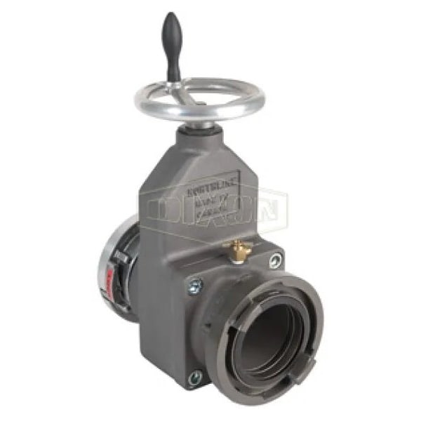 High Strength Large Dia Gate Valve, 5 in, Storz, 356-T6 Aluminum Alloy Body