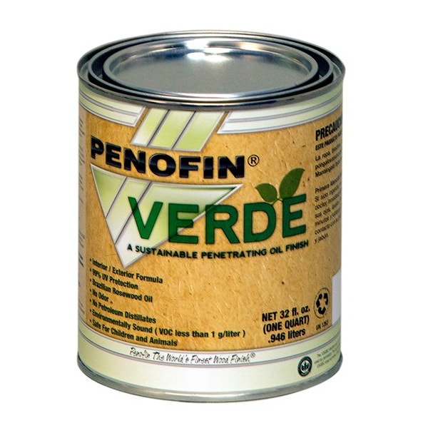1 Qt Natural Verde Odorless Zero VOC Interior/Exterior Stain