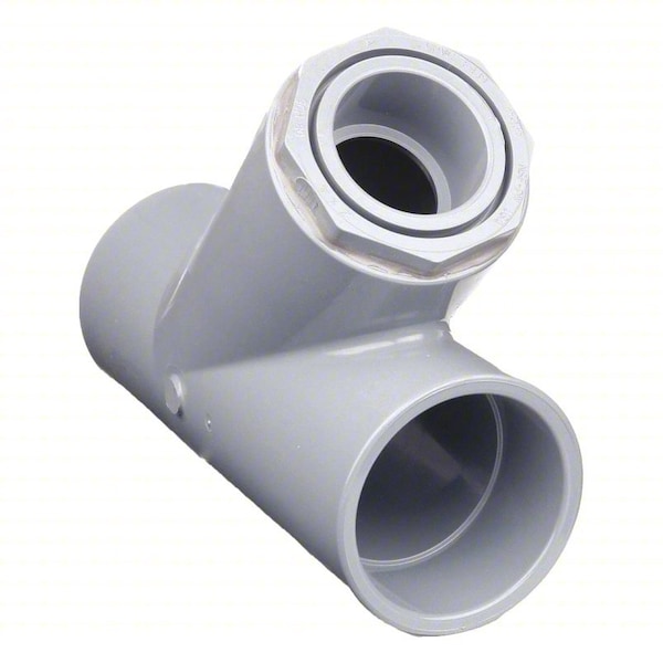 CPVC Wye, Schedule 80, 6" Pipe Size, Socket