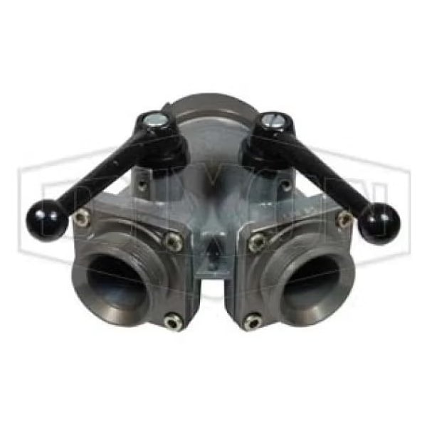 FMBV 2-Way Ball Valve with Carrying Handle, FNST Swivel x MNST End Style, Aluminum Body