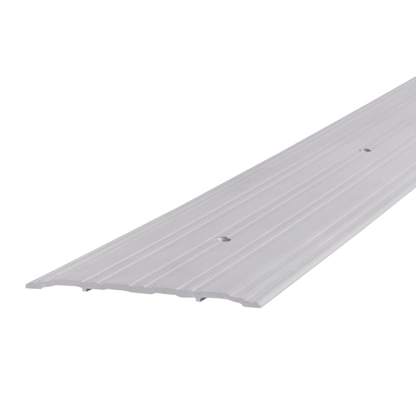 Saddle Threshold, Fluted Top, 3 ft., Alum