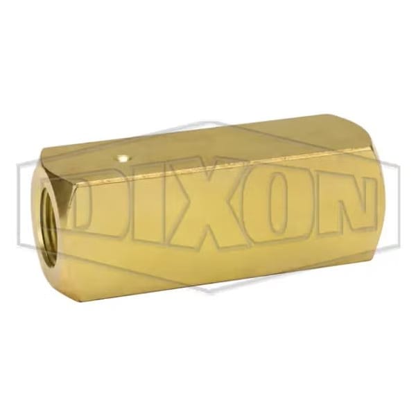 C Series Check Valve, 3/8 in, FNPT, Brass Body