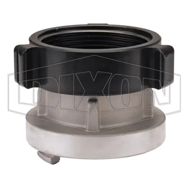 Rocker Lug Female Adapter with Buna-N Gasket, 2 x 2-1/2 in, Storz x Rigid Female NST NH, 70DegF