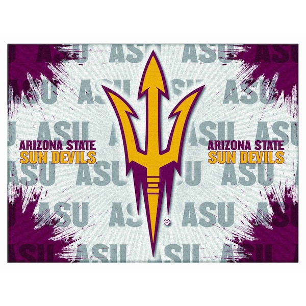 Arizona State University (Pitchfork) 15"x20" Canvas Wall Art