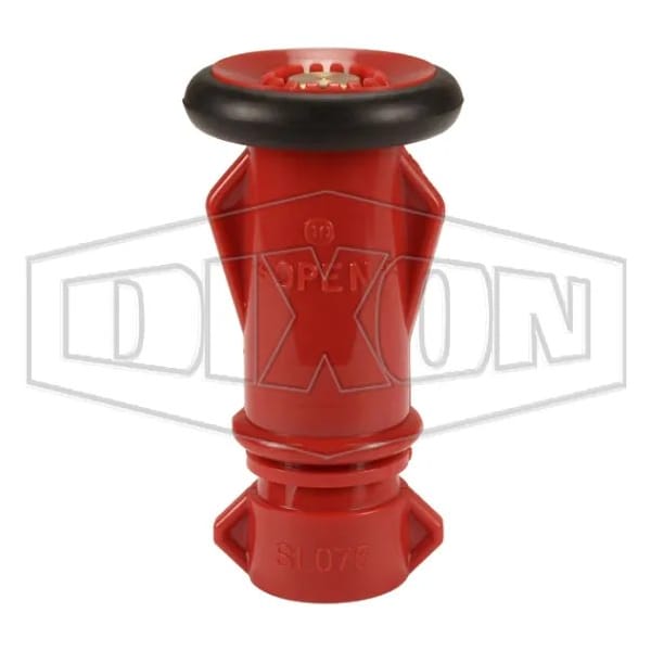Fog Nozzle, 3/4 in Inlet, Polycarbonate Body