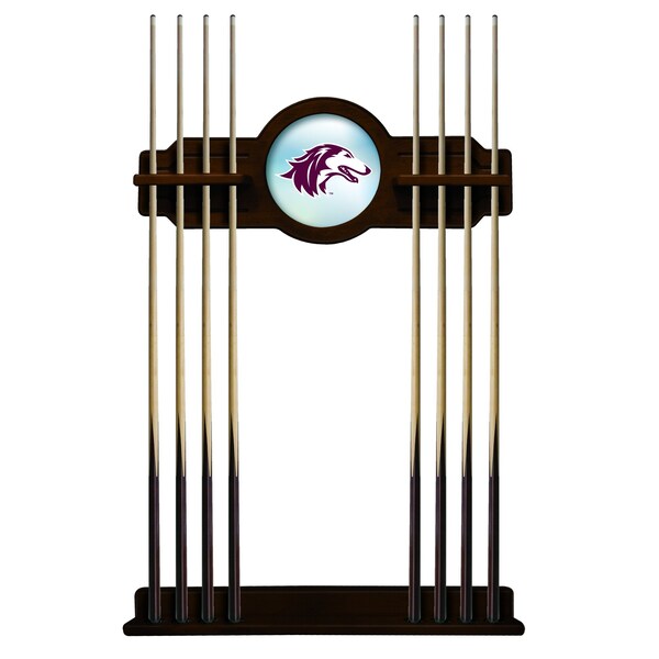 Southern Illinois Cue Rack in Navajo Finish