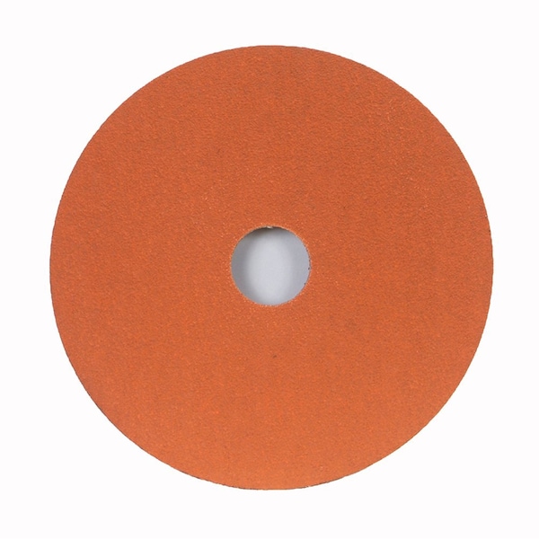 Fiber Disc, 4 1/2 in Dia, 7/8in Arbor, PK25