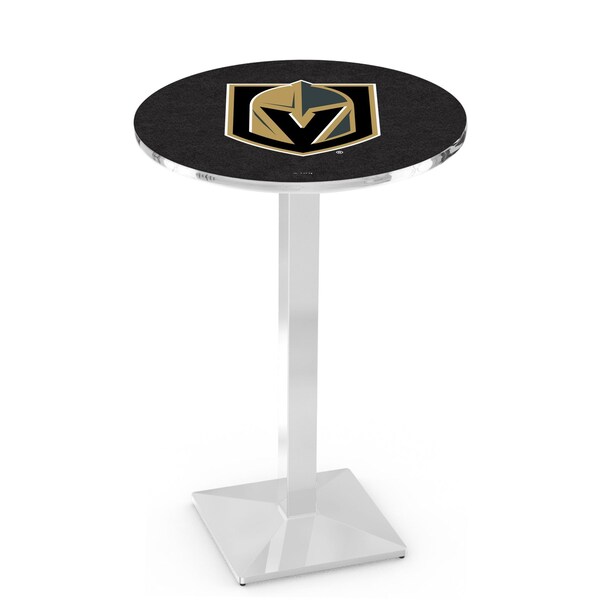 42" Chrome Vegas Golden Knights Pub Table