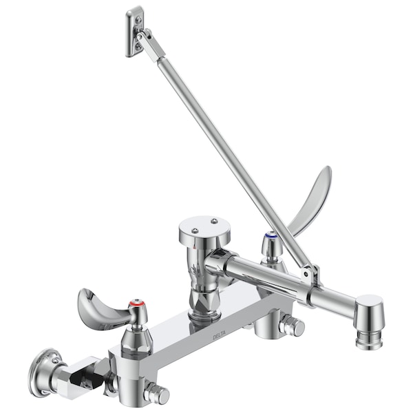 Commercial 28C2: Wallmount Service Sink Faucet