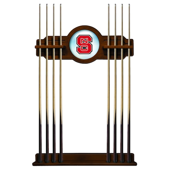 North Carolina State Cue Rack in Chardonnay Finish