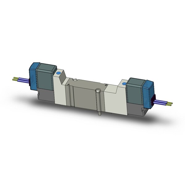 Valve, Slnd, 5 Port, 3 Position, 24VDC