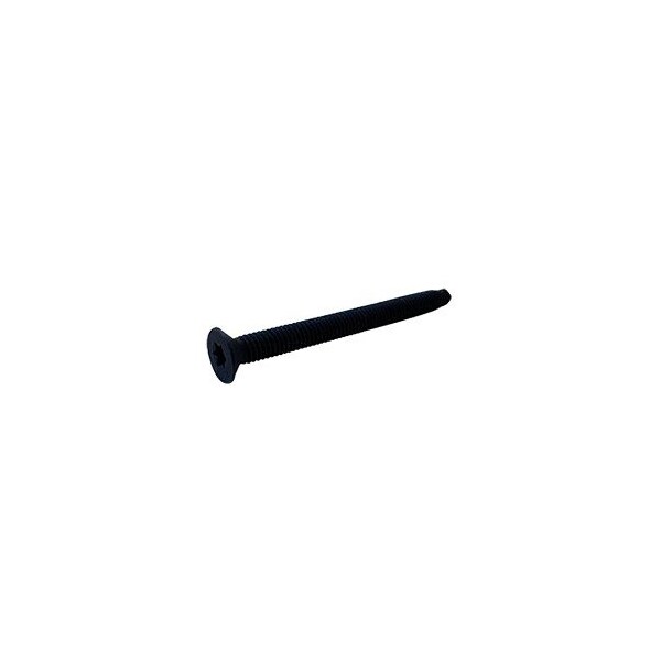 5/16"-18 x Thread Cutting Screw, Black Phosphate Steel, 2 in L, 600 PK