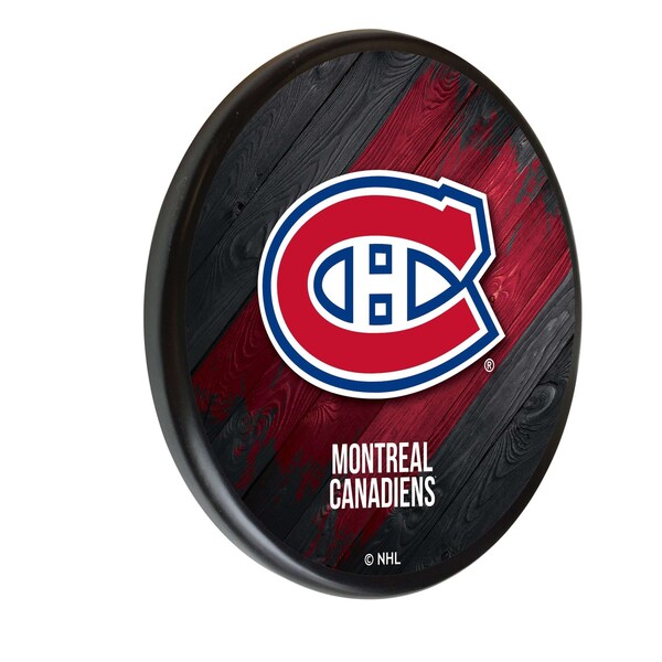 Montreal Canadiens 13" Solid Wood Sign