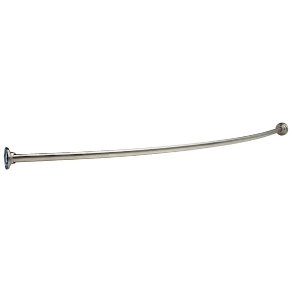 Other 1" x 5' Shower Rod with Brackets (6" Bow)