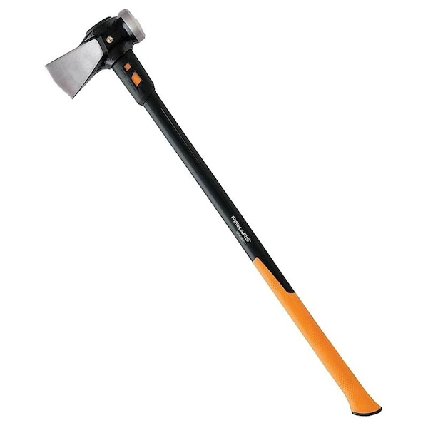 IsoCore 7511101001 Wood Splitting Maul, Premium Head, 128 oz Head, Steel Head, Wood Handle