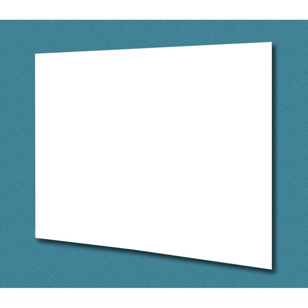 ClearVision Z-Bar Mounting Magnetic Glass Markerboards 6mm Magnetic 48"x48"