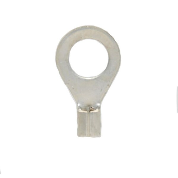 Ring Terminal, 1/4 in Stud Size, 14 AWG, 600 V, 1000 PK