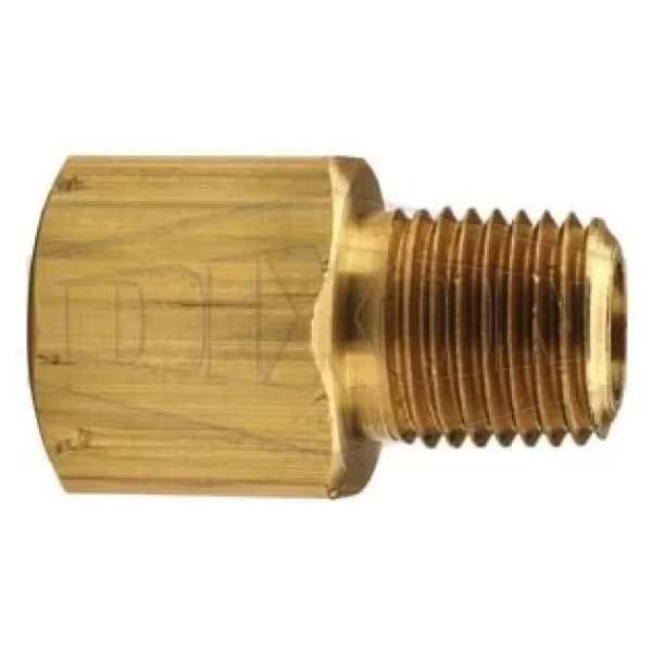 Reducer Adapter, 1/8 x 3/8 in Nominal, MNPT x FNPT End Style, Brass