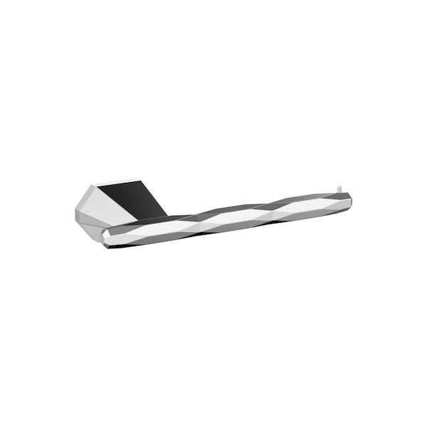 St. Vincent Chrome Contemporary Single Post Toilet Paper Holder