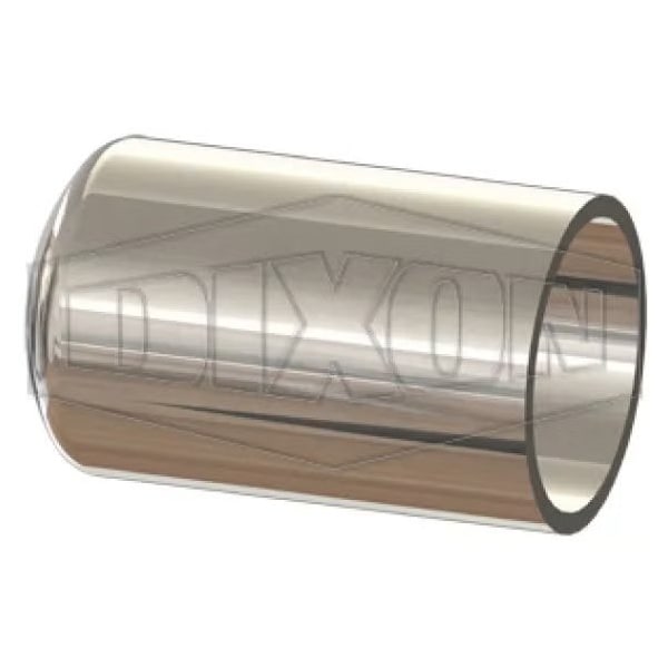 High Purity Bradford Weld Cap, 1 in Nominal, 316L SS